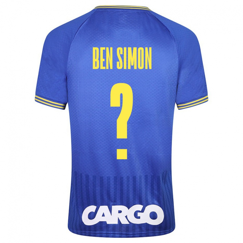 Niño Camiseta Ilay Ben Simon #0 Blanco 2ª Equipación 2024/25 La Camisa México