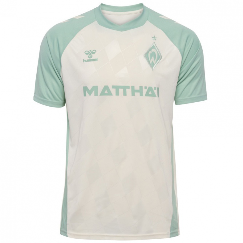 Niño Camiseta Isak Hansen-Aaröen #21 Blanquecino Verde Claro 2ª Equipación 2024/25 La Camisa México