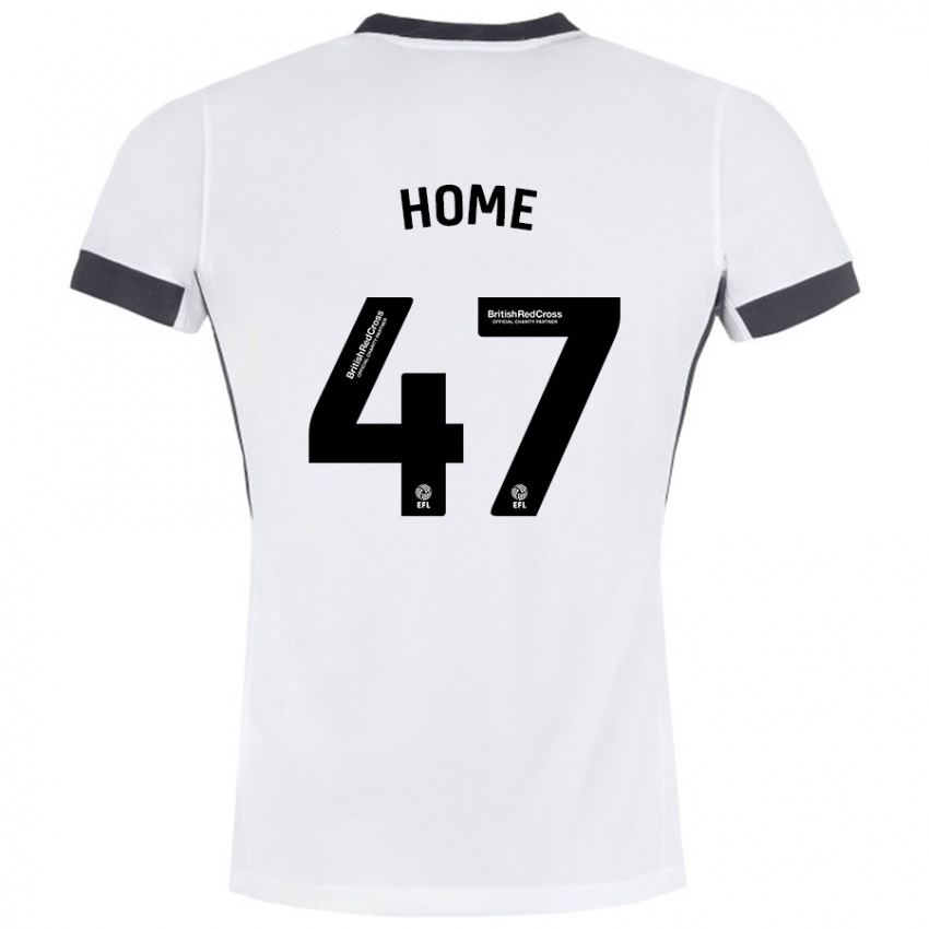 Niño Camiseta Josh Home #47 Blanco Negro 2ª Equipación 2024/25 La Camisa México