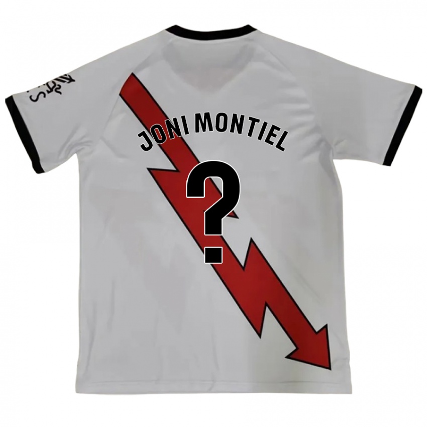 Niño Camiseta Joni Montiel #0 Rojo 2ª Equipación 2024/25 La Camisa México