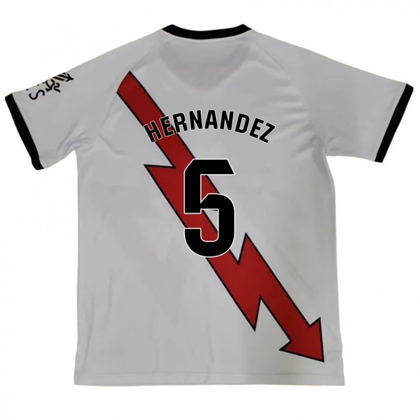 Niño Camiseta Aridane Hernández #5 Rojo 2ª Equipación 2024/25 La Camisa México