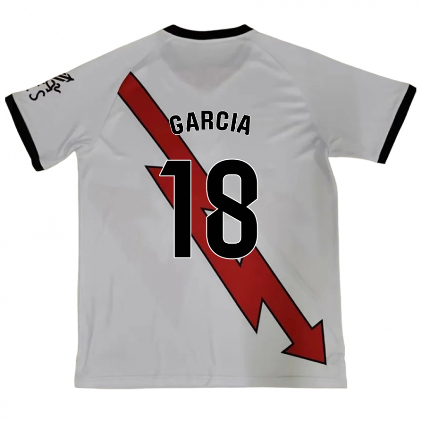 Niño Camiseta Álvaro García #18 Rojo 2ª Equipación 2024/25 La Camisa México