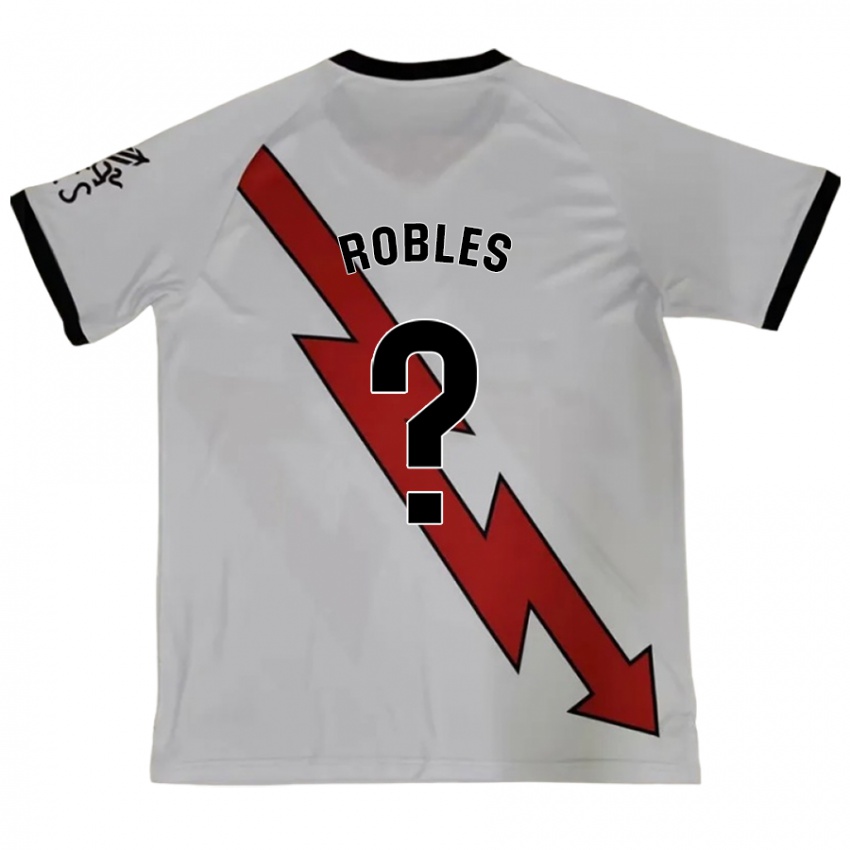 Niño Camiseta Diego Robles #0 Rojo 2ª Equipación 2024/25 La Camisa México