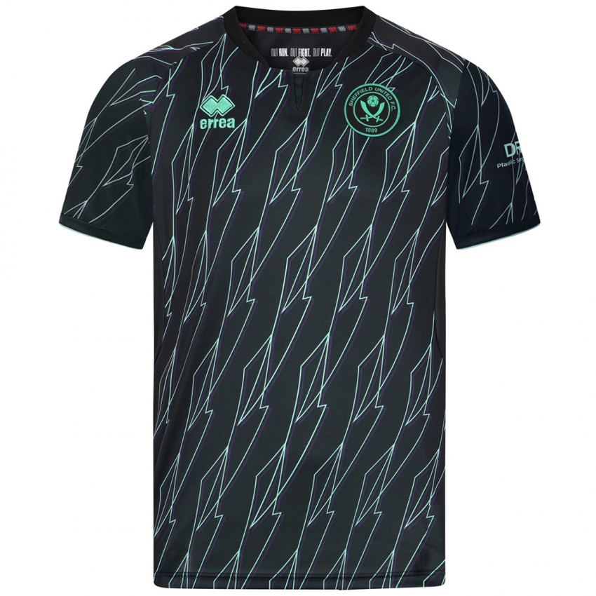 Niño Camiseta Ellie May #14 Negro Verde 2ª Equipación 2024/25 La Camisa México