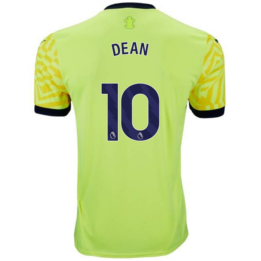 Niño Camiseta Rianna Dean #10 Amarillo 2ª Equipación 2024/25 La Camisa México