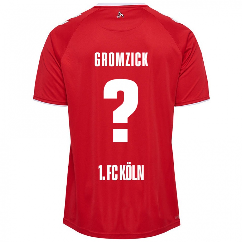 Niño Camiseta Finn Gromzick #0 Rojo Blanco 2ª Equipación 2024/25 La Camisa México