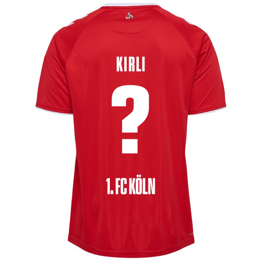 Niño Camiseta Celil-Noah Kirli #0 Rojo Blanco 2ª Equipación 2024/25 La Camisa México