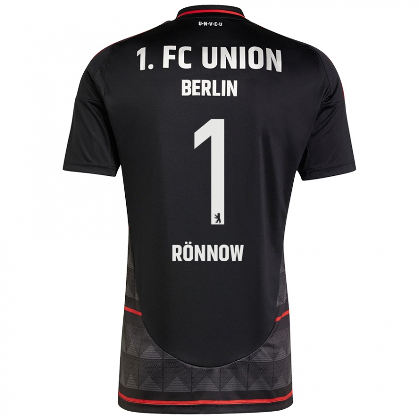 Niño Camiseta Frederik Rönnow #1 Negro 2ª Equipación 2024/25 La Camisa México