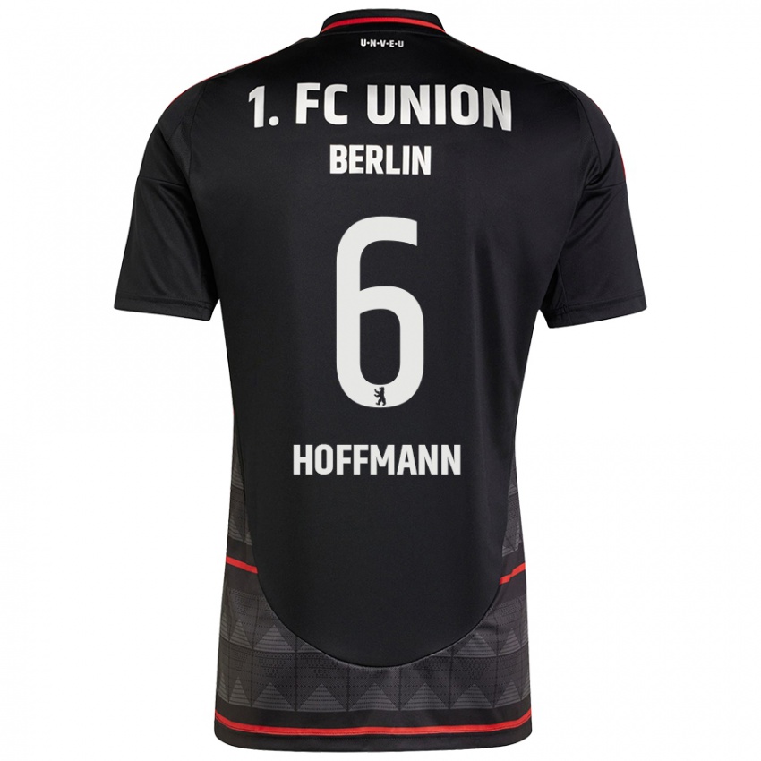 Niño Camiseta Finn Hoffmann #6 Negro 2ª Equipación 2024/25 La Camisa México