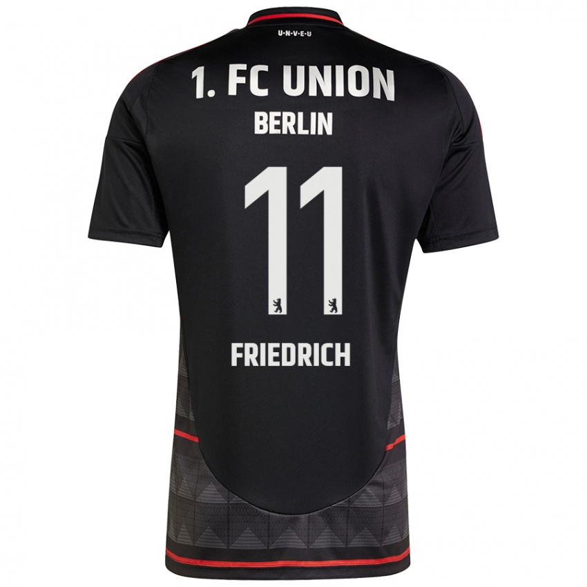 Niño Camiseta Julien Friedrich #11 Negro 2ª Equipación 2024/25 La Camisa México