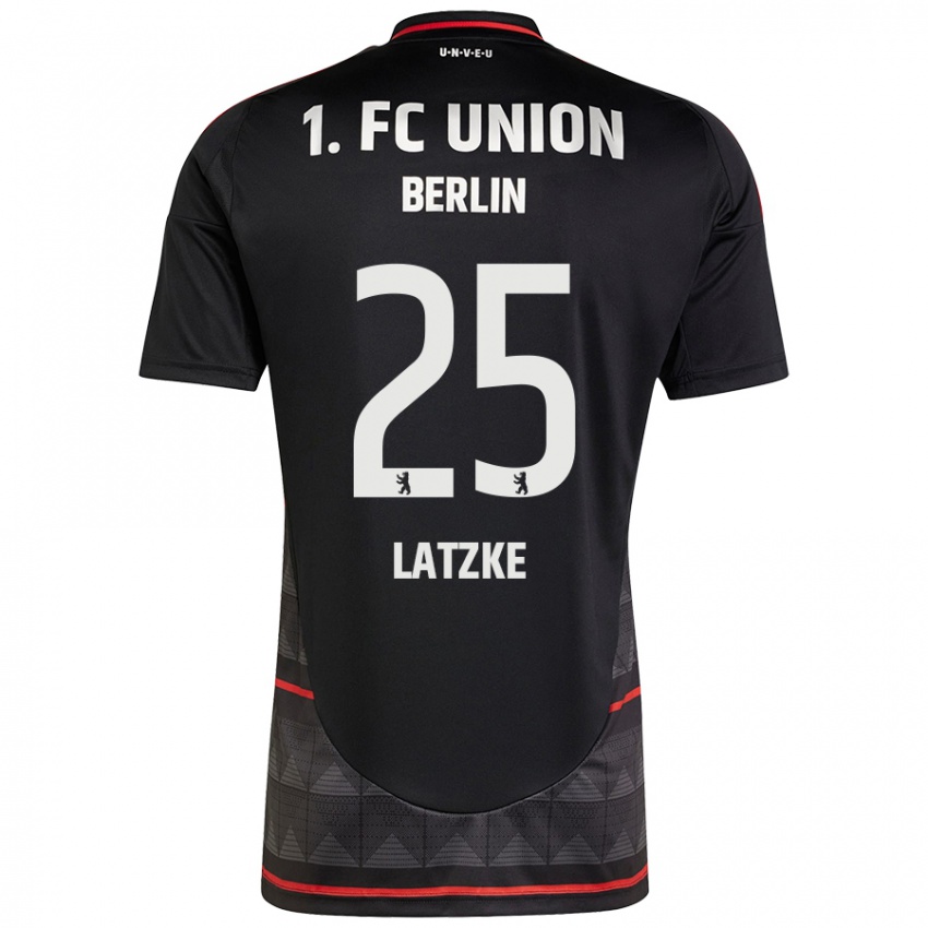 Niño Camiseta Jannes Latzke #25 Negro 2ª Equipación 2024/25 La Camisa México