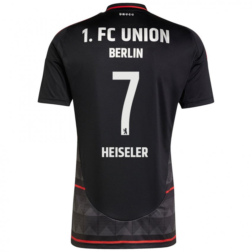 Niño Camiseta Lisa Heiseler #7 Negro 2ª Equipación 2024/25 La Camisa México