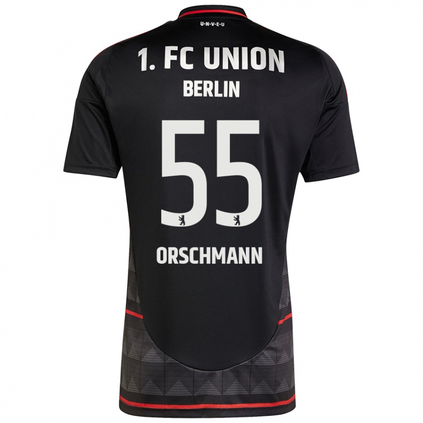 Niño Camiseta Katja Orschmann #55 Negro 2ª Equipación 2024/25 La Camisa México