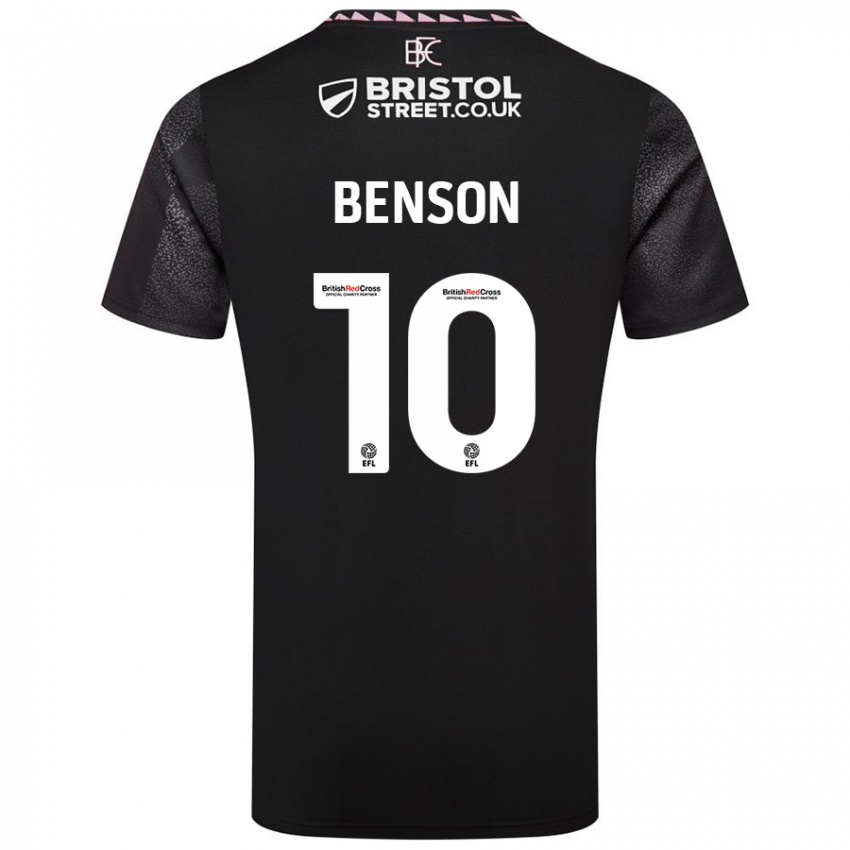 Niño Camiseta Benson Manuel #10 Negro 2ª Equipación 2024/25 La Camisa México