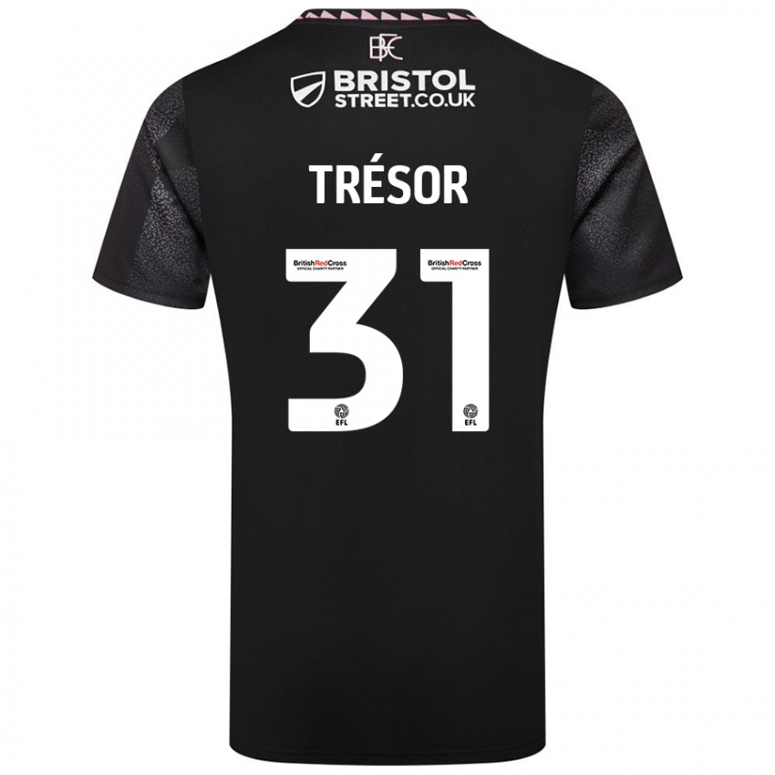 Niño Camiseta Mike Trésor #31 Negro 2ª Equipación 2024/25 La Camisa México