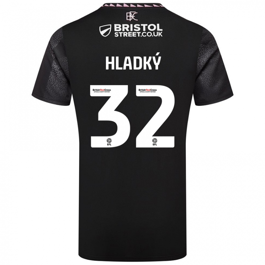 Niño Camiseta Vaclav Hladky #32 Negro 2ª Equipación 2024/25 La Camisa México