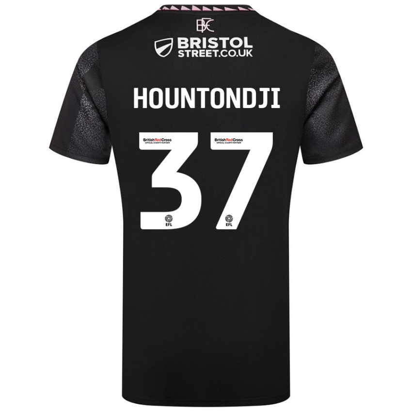 Niño Camiseta Andreas Hountondji #37 Negro 2ª Equipación 2024/25 La Camisa México