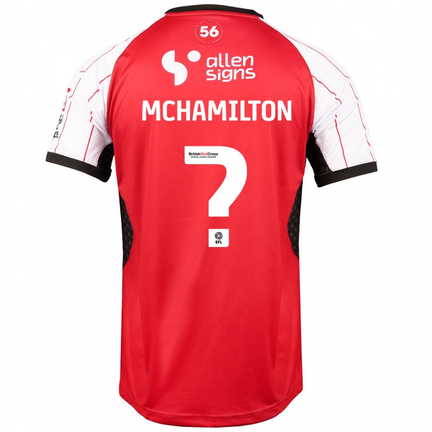 Hombre Camiseta Toni Mchamilton #0 Blanco 1ª Equipación 2024/25 La Camisa México