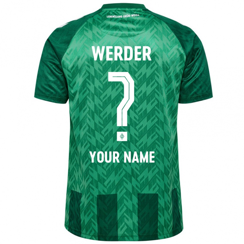 Hombre Camiseta Ihren Namen #0 Verde 1ª Equipación 2024/25 La Camisa México