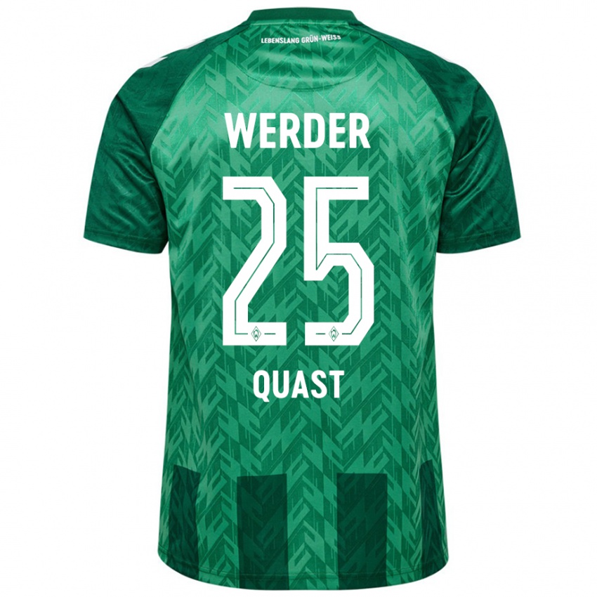 Hombre Camiseta Sönke Quast #25 Verde 1ª Equipación 2024/25 La Camisa México