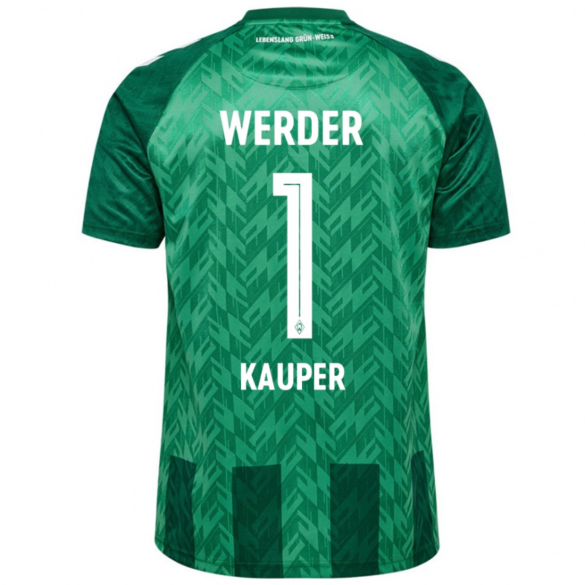 Hombre Camiseta Ben Käuper #1 Verde 1ª Equipación 2024/25 La Camisa México