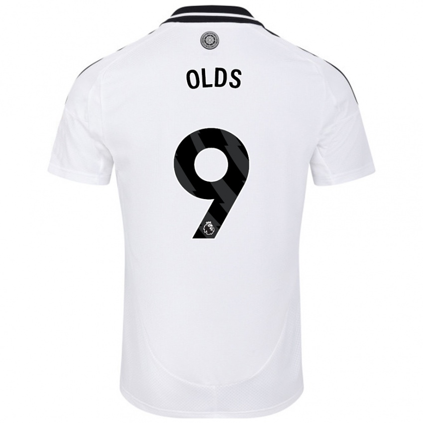 Hombre Camiseta Ellie Olds #9 Blanco 1ª Equipación 2024/25 La Camisa México