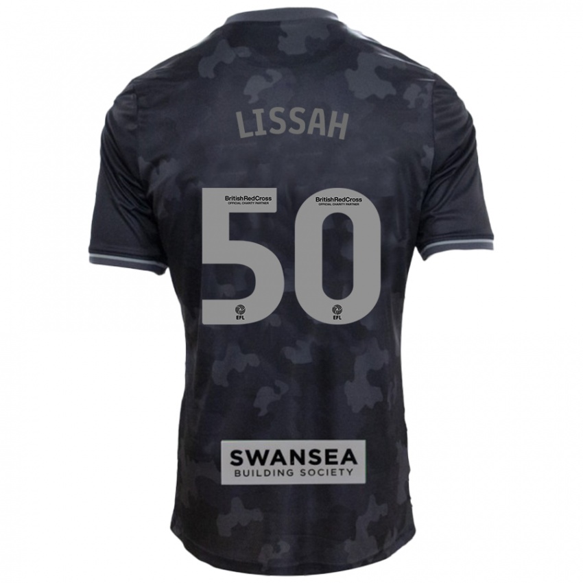 Hombre Camiseta Filip Lissah #50 Negro 2ª Equipación 2024/25 La Camisa México