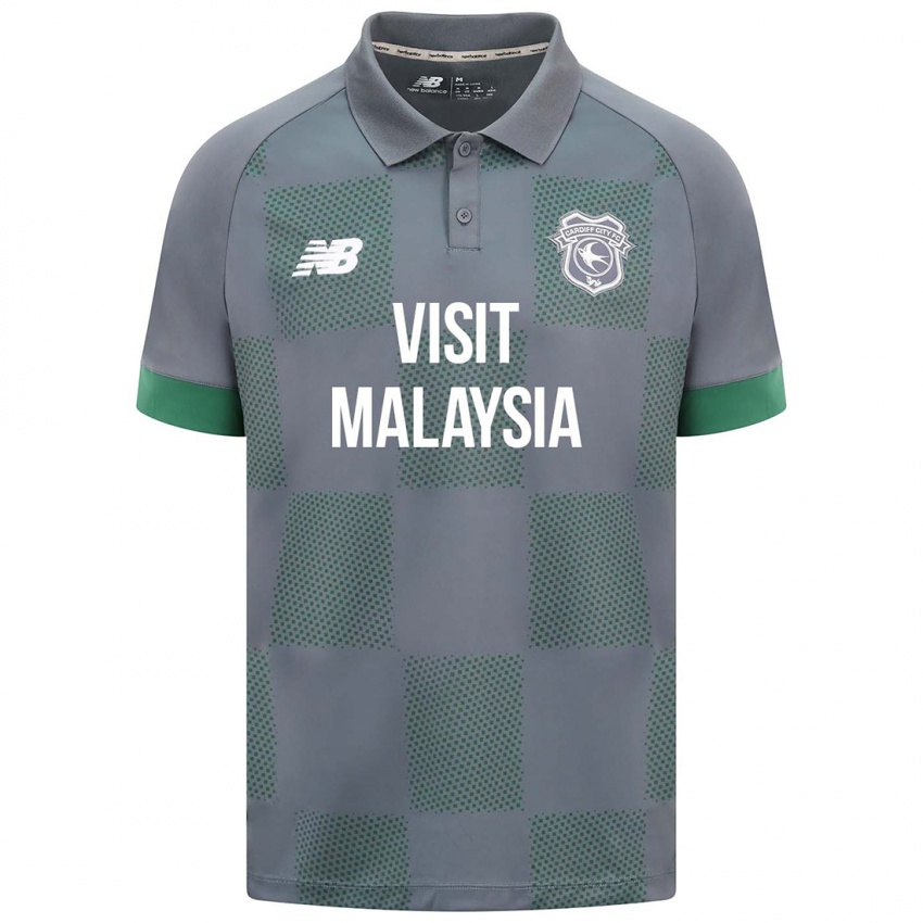 Hombre Camiseta Will Fish #0 Gris Oscuro 2ª Equipación 2024/25 La Camisa México