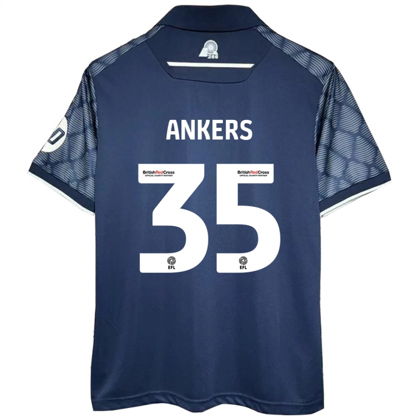 Hombre Camiseta Chloe Ankers #35 Negro 2ª Equipación 2024/25 La Camisa México