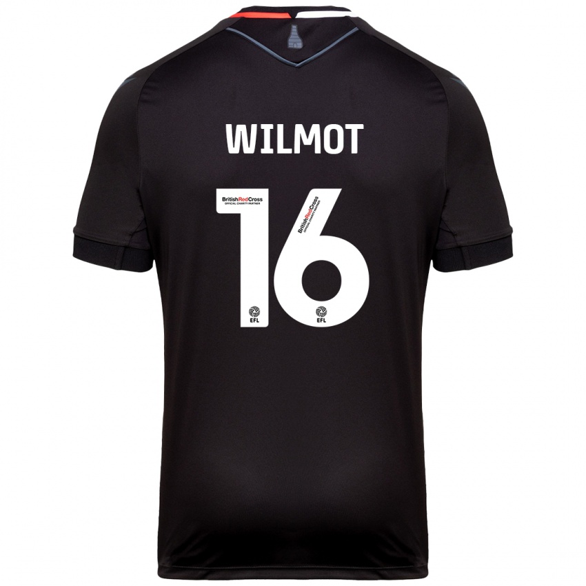 Hombre Camiseta Ben Wilmot #16 Negro 2ª Equipación 2024/25 La Camisa México