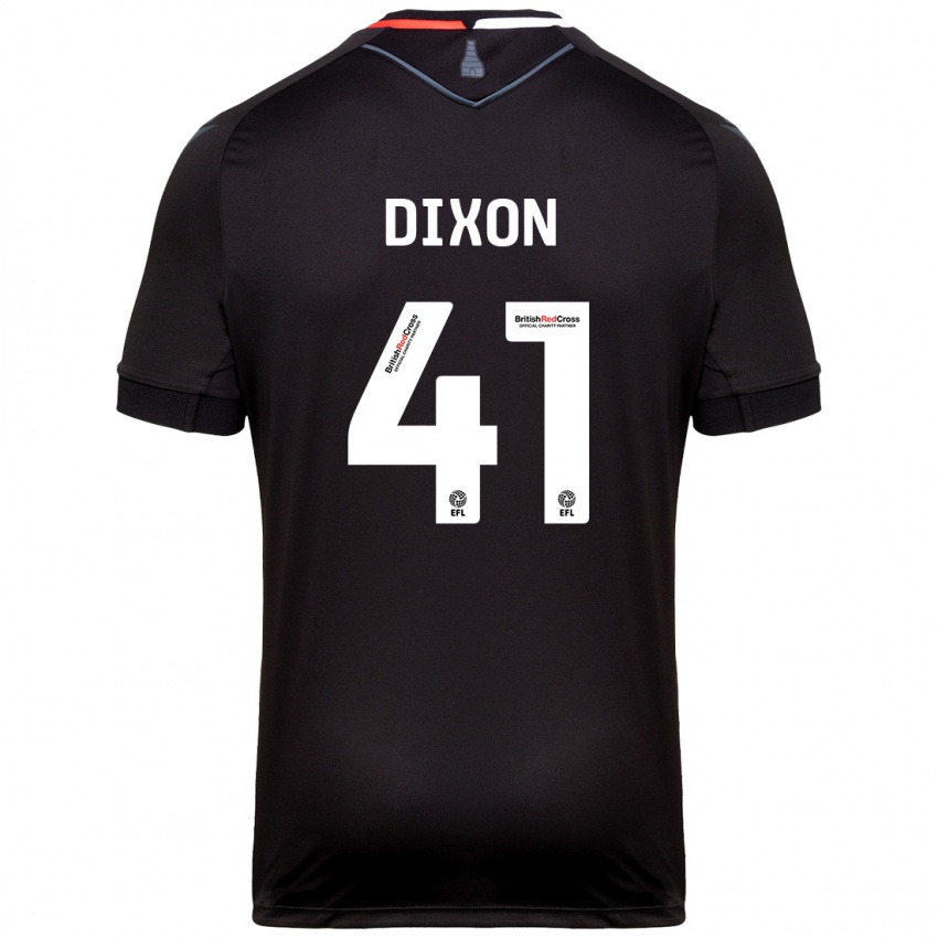 Hombre Camiseta Jaden Dixon #41 Negro 2ª Equipación 2024/25 La Camisa México