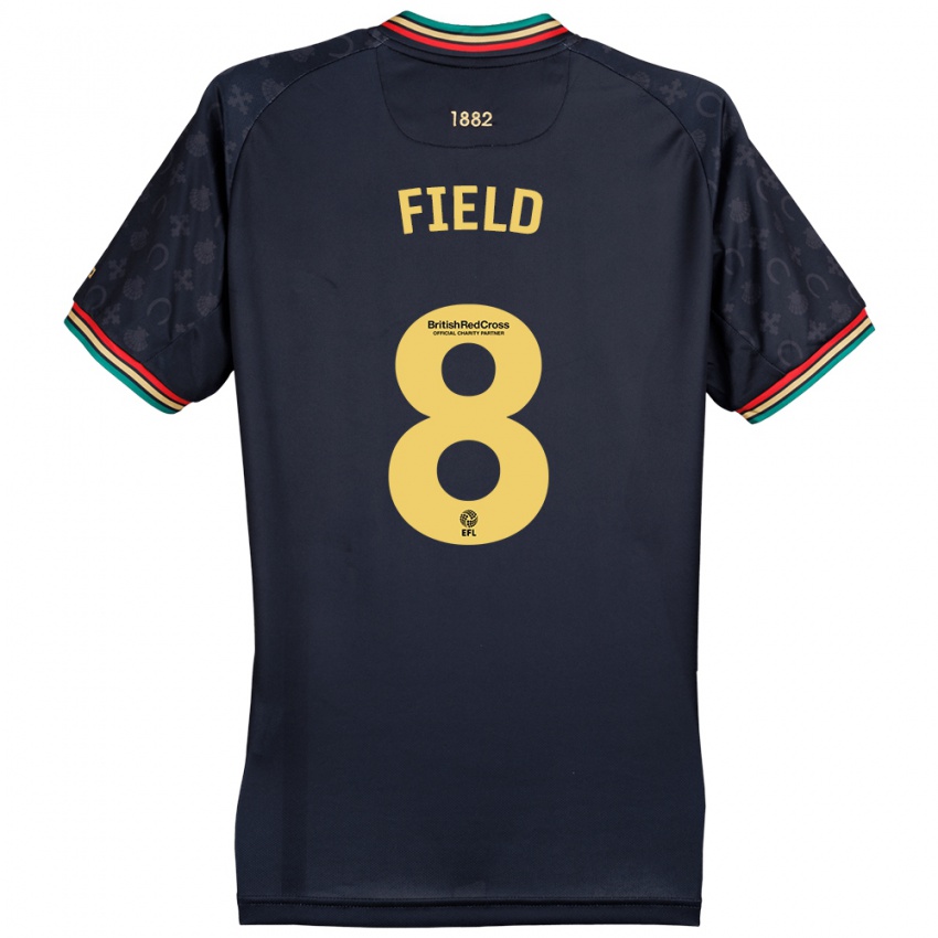 Hombre Camiseta Sam Field #8 Azul Marino Oscuro 2ª Equipación 2024/25 La Camisa México