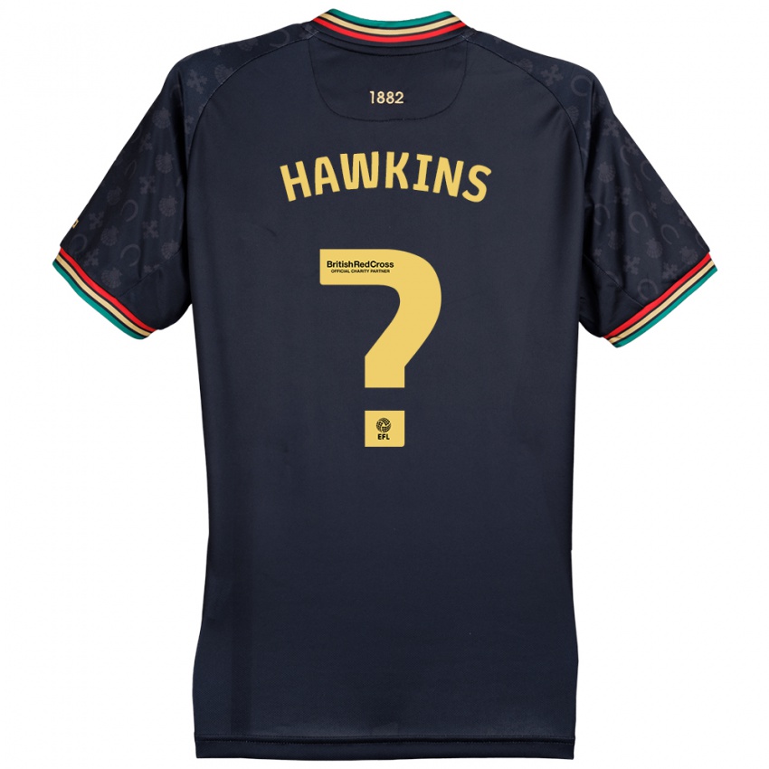 Hombre Camiseta Henry Hawkins #0 Azul Marino Oscuro 2ª Equipación 2024/25 La Camisa México