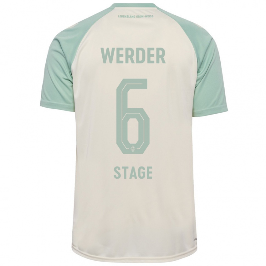 Hombre Camiseta Jens Stage #6 Blanquecino Verde Claro 2ª Equipación 2024/25 La Camisa México