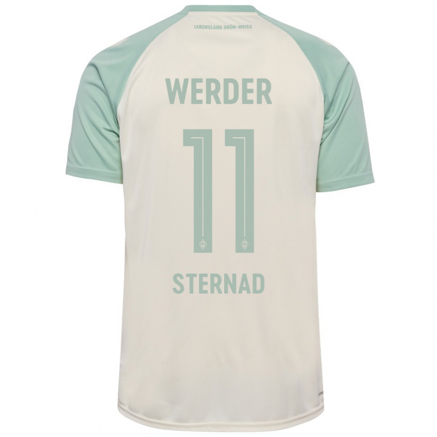 Hombre Camiseta Maja Sternad #11 Blanquecino Verde Claro 2ª Equipación 2024/25 La Camisa México