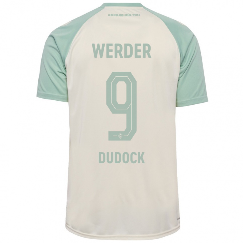 Hombre Camiseta Joshua Dudock #9 Blanquecino Verde Claro 2ª Equipación 2024/25 La Camisa México