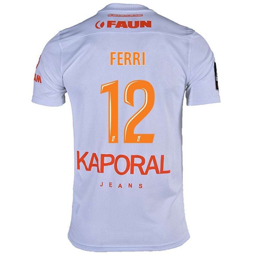 Hombre Camiseta Jordan Ferri #12 Blanco 2ª Equipación 2024/25 La Camisa México