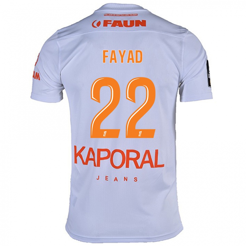 Hombre Camiseta Khalil Fayad #22 Blanco 2ª Equipación 2024/25 La Camisa México