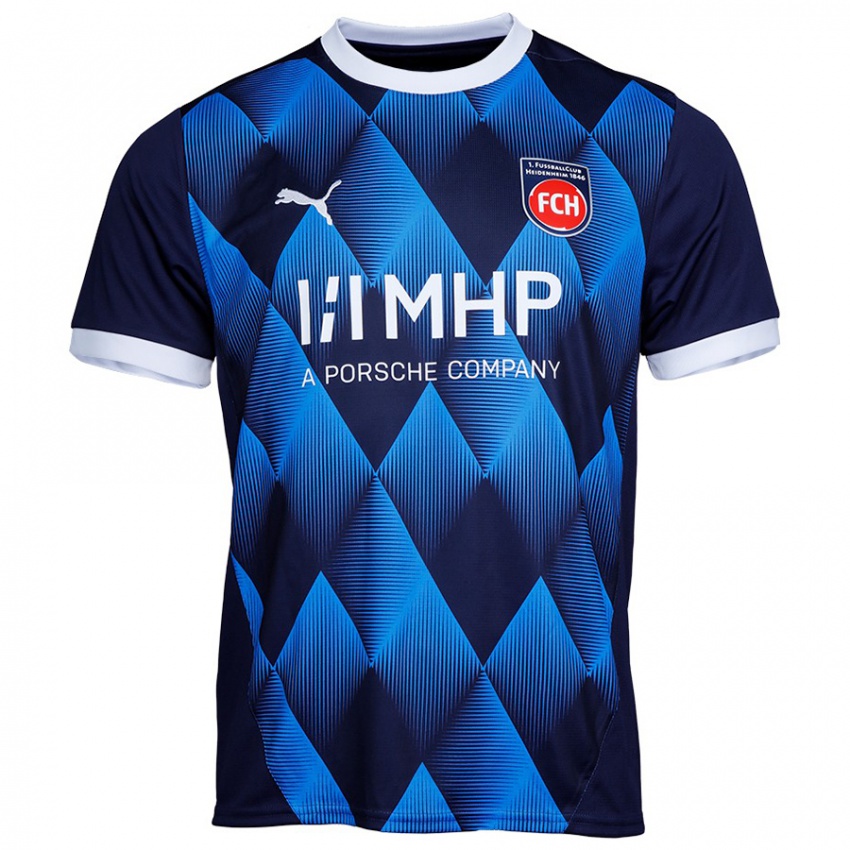 Hombre Camiseta Su Nombre #0 Azul Marino Oscuro 2ª Equipación 2024/25 La Camisa México