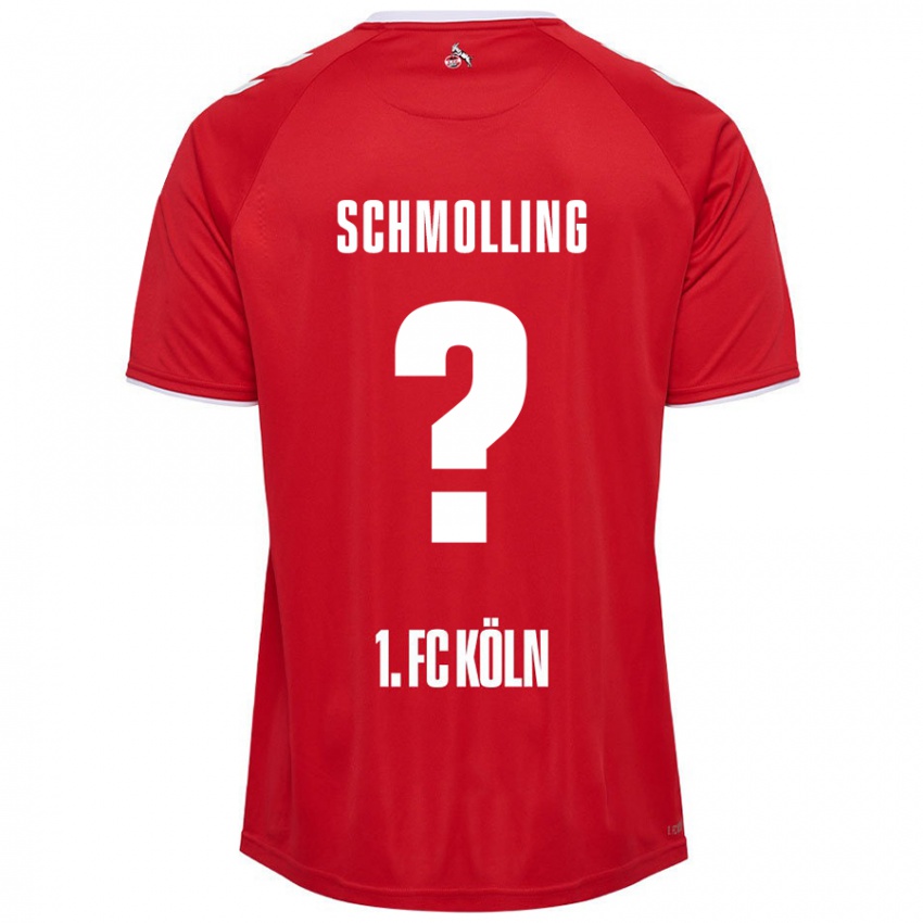 Hombre Camiseta Viktor Schmolling #0 Rojo Blanco 2ª Equipación 2024/25 La Camisa México