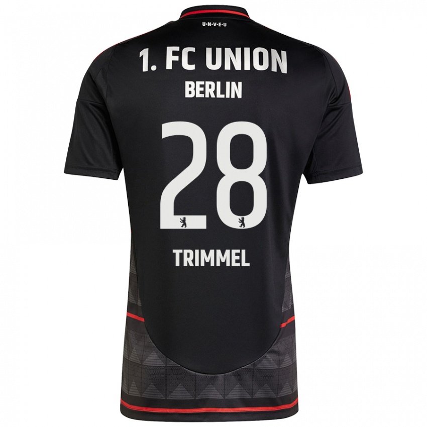 Hombre Camiseta Christopher Trimmel #28 Negro 2ª Equipación 2024/25 La Camisa México