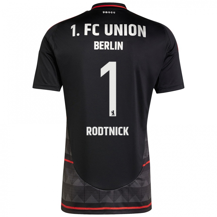 Hombre Camiseta Jaden Rodtnick #1 Negro 2ª Equipación 2024/25 La Camisa México