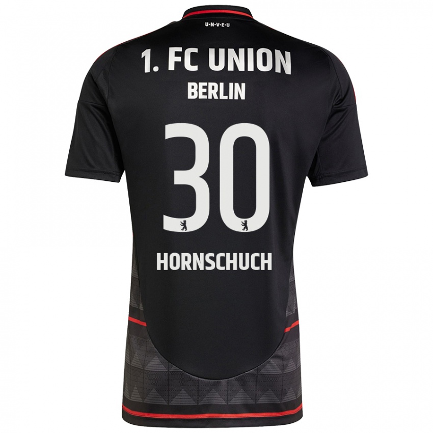 Hombre Camiseta Sarah Hornschuch #30 Negro 2ª Equipación 2024/25 La Camisa México