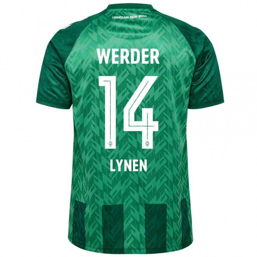 Mujer Camiseta Senne Lynen #14 Verde 1ª Equipación 2024/25 La Camisa México