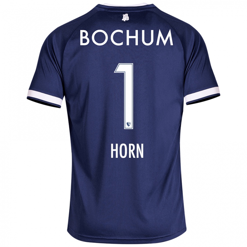 Mujer Camiseta Timo Horn #1 Azul Oscuro 1ª Equipación 2024/25 La Camisa México