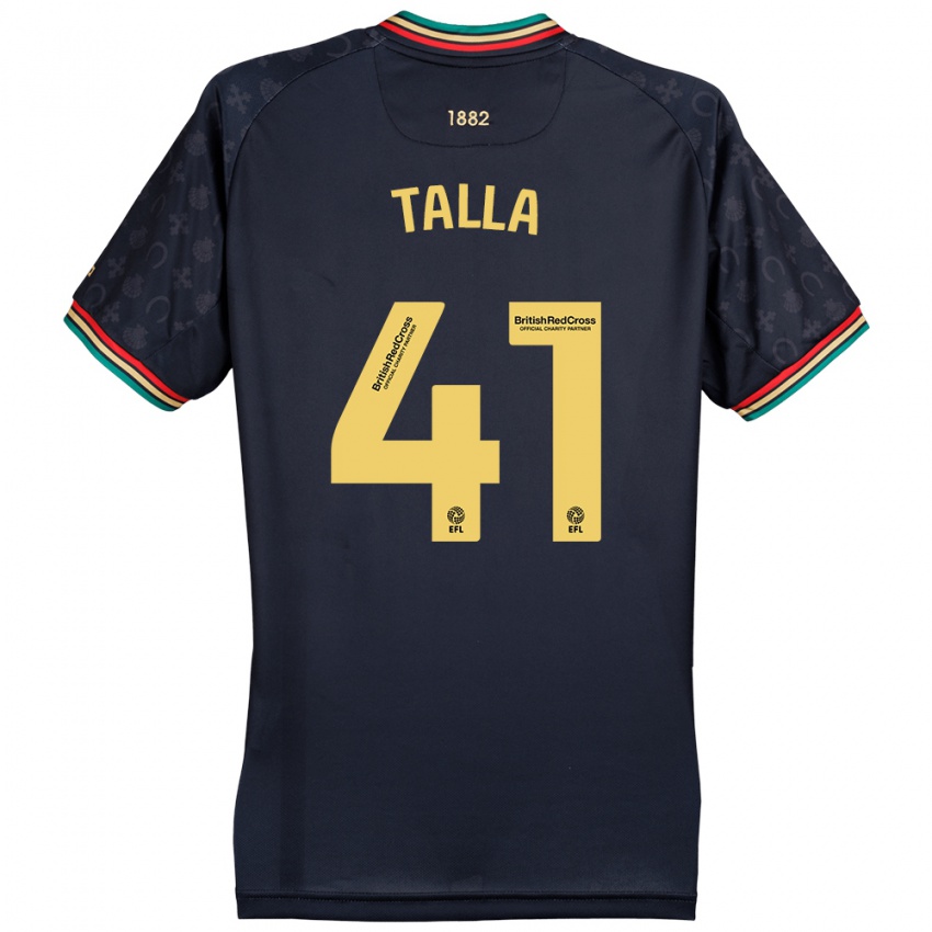 Mujer Camiseta Lorent Talla #41 Azul Marino Oscuro 2ª Equipación 2024/25 La Camisa México