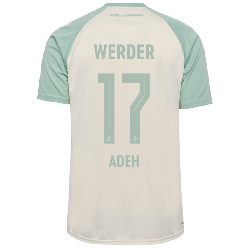 Mujer Camiseta Bob-Ignatius Adeh #17 Blanquecino Verde Claro 2ª Equipación 2024/25 La Camisa México