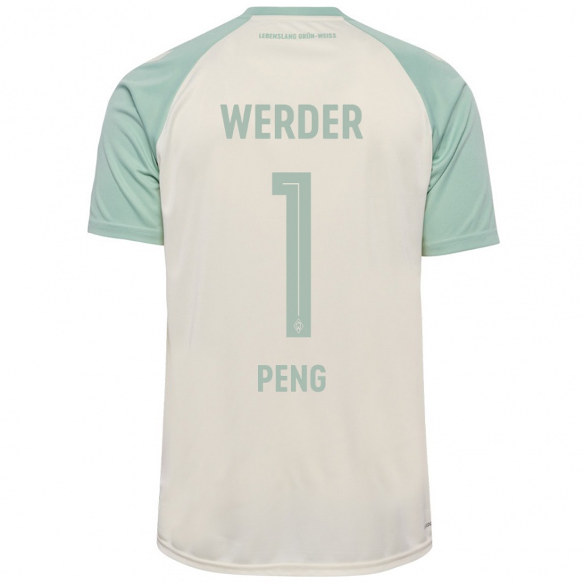 Mujer Camiseta Livia Peng #1 Blanquecino Verde Claro 2ª Equipación 2024/25 La Camisa México