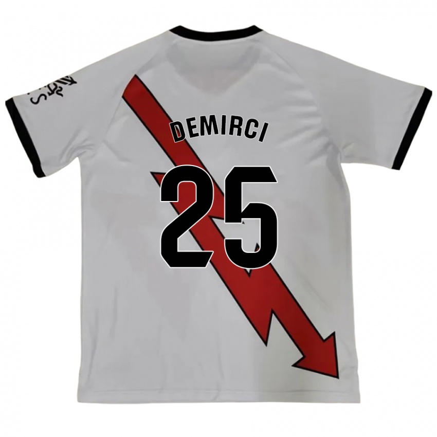 Mujer Camiseta Mert Demirci #25 Rojo 2ª Equipación 2024/25 La Camisa México