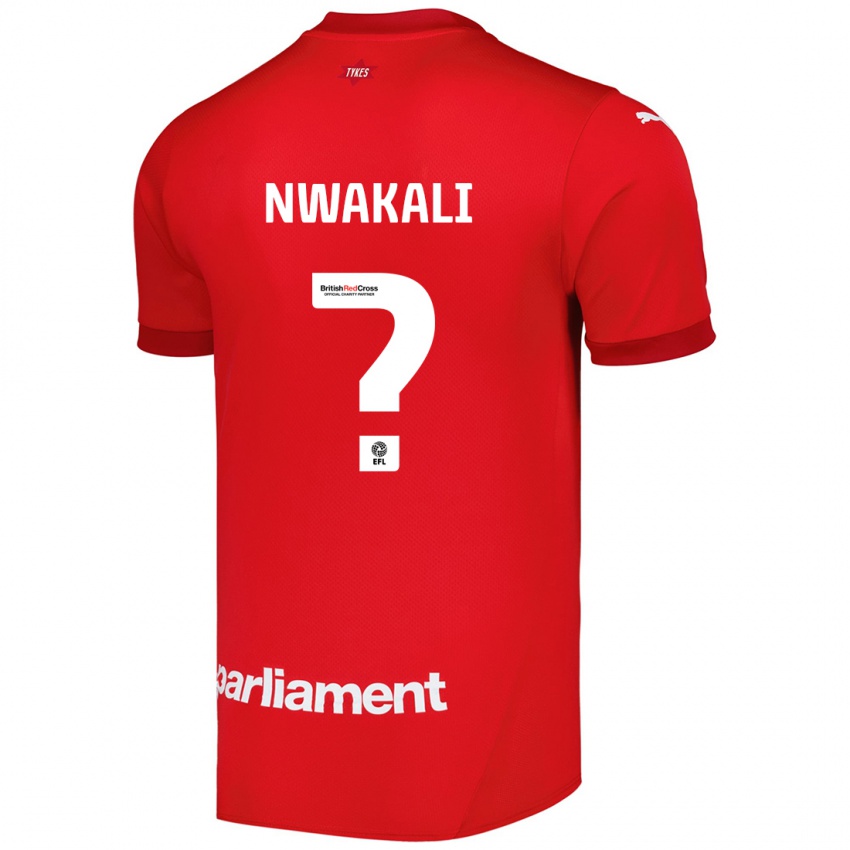 Niño Camiseta Kelechi Nwakali #0 Rojo 1ª Equipación 2024/25 La Camisa México